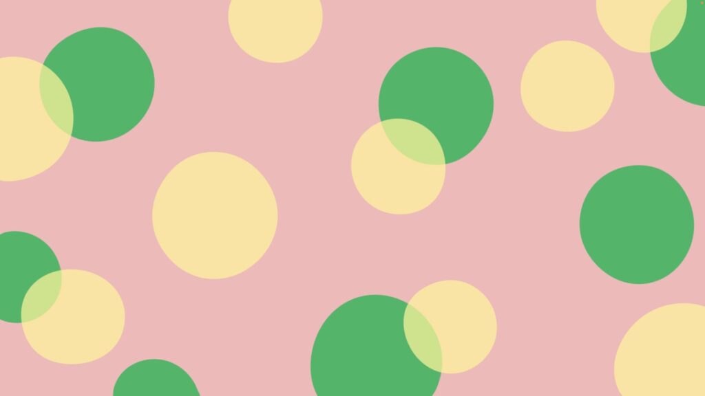 Cute Polka Dot Background Video Material(Red)